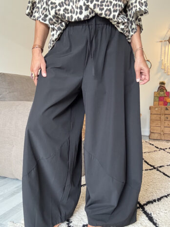 Pantalon barrel nuage noir taille M/L