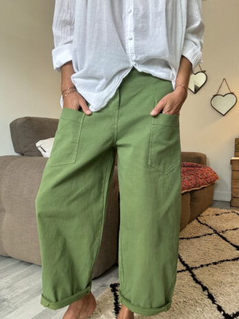 Pantalon Cargo vert