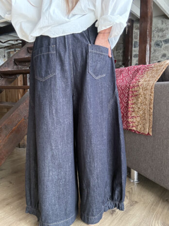 Pantalon japonais en toile brut TU
